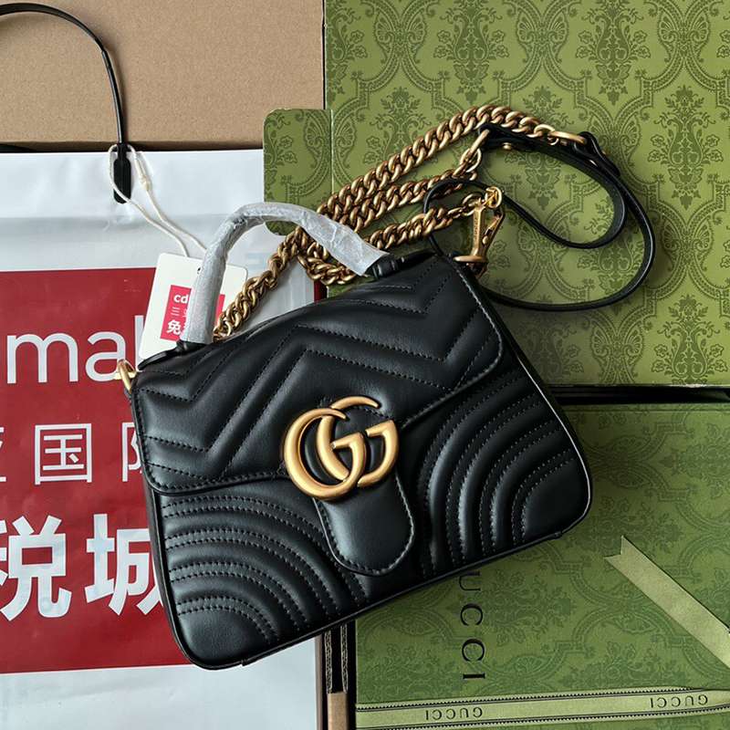 Gucci GG Marmont Mini Top Handle Bag — صورة 1