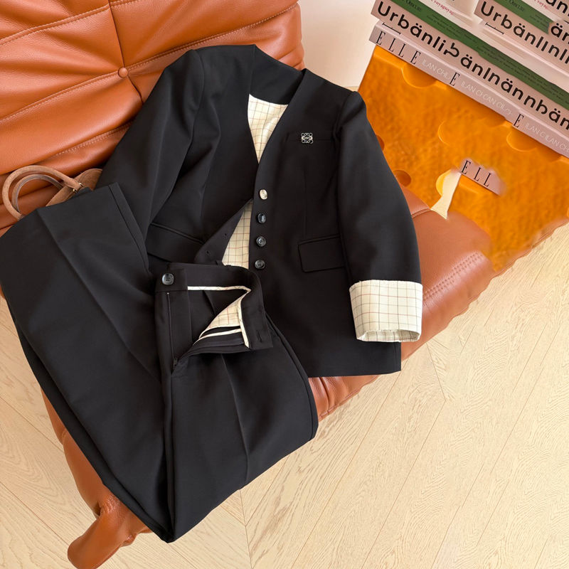 Loewe Contrast-Cuff Tailored Blazer — صورة 1