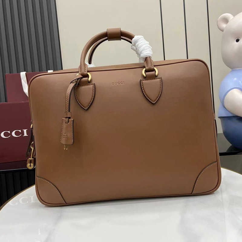 Gucci Leather Briefcase — صورة 1
