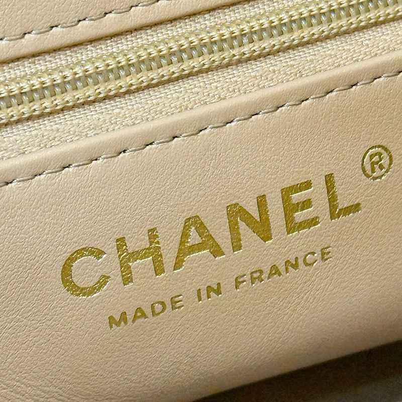 Chanel Mini Raffia Top Handle Bag — صورة 1