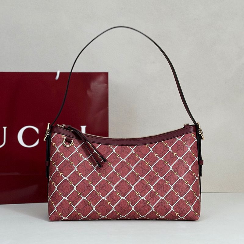 Gucci Patterned Shoulder Bag — صورة 1