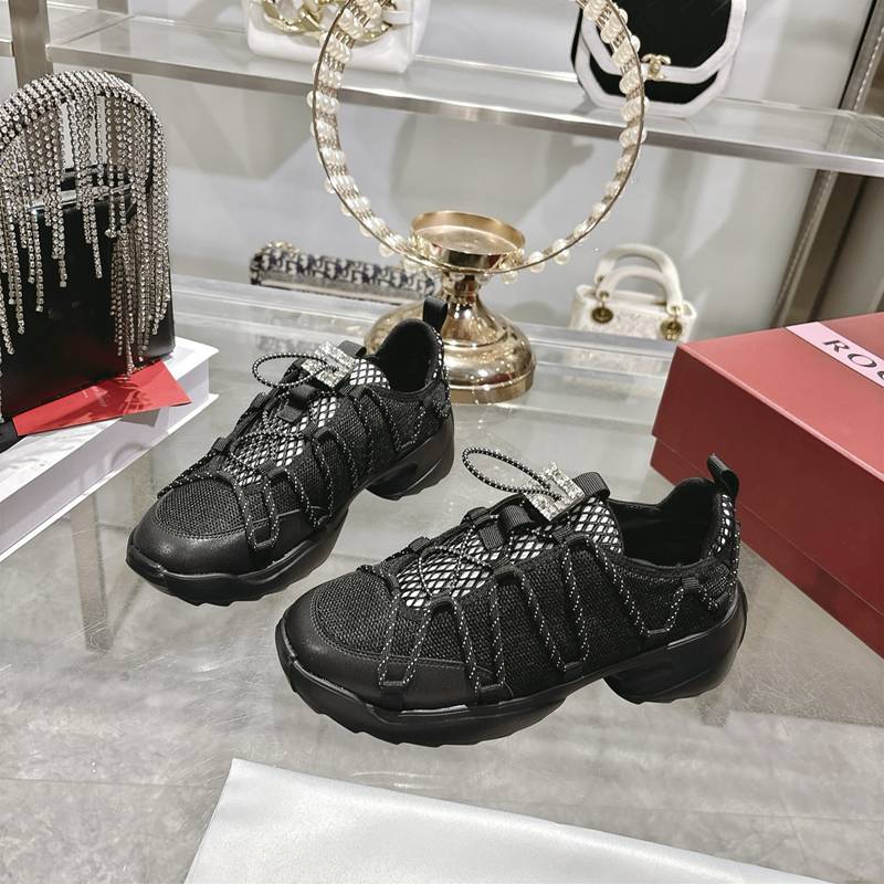 Roger Vivier Viv' Run Mesh Sneakers — صورة 1