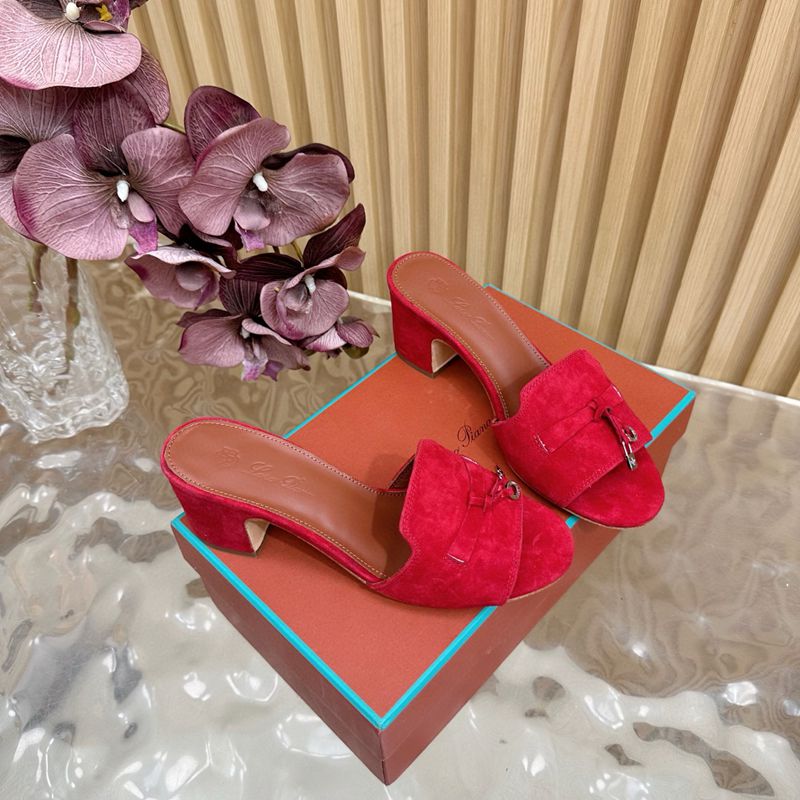 Loro Piana Embellished Block-Heel Mules — صورة 1