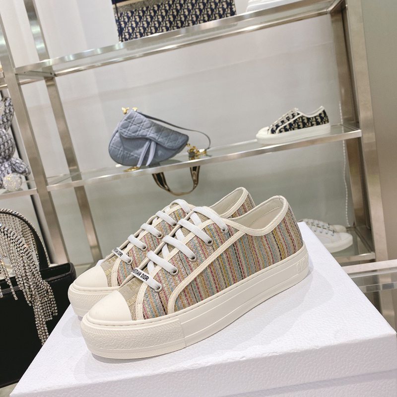 Dior Walk'n'Dior Platform Sneakers – Pattern Embroidery — صورة 1